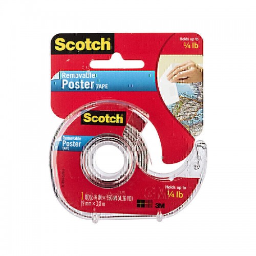 Scotch Poster Tape 109 19mm - Box of 6