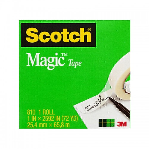 Scotch Magic Tape 810 25.4mm - Box of d