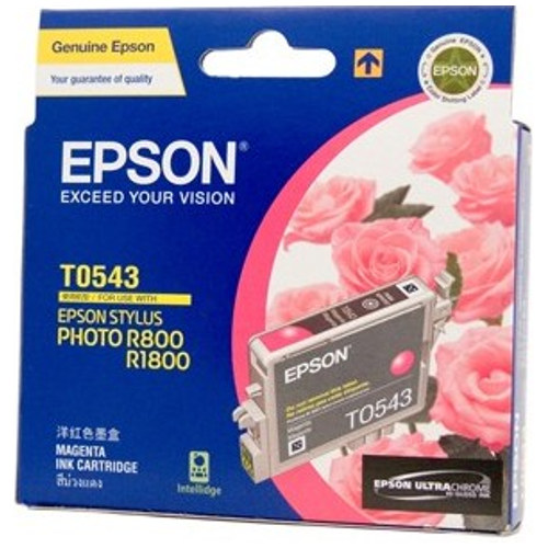 Epson T0543 Magenta Genuine Ink Cartridge