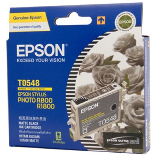 Epson T0548 Matte Black Genuine Ink Cartridge