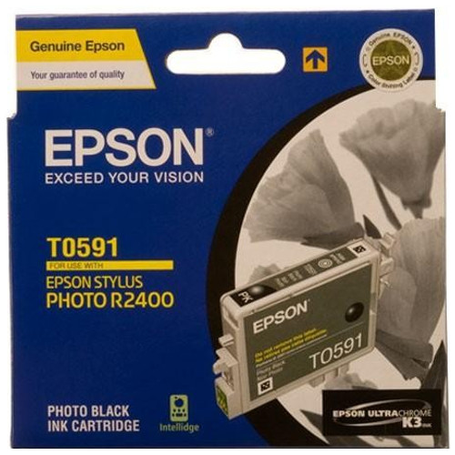 Epson T0591 Photo Black Genuine Ink Cartridge