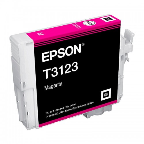 Epson T3123 Magenta Genuine Ink Cartridge (C13T312300)