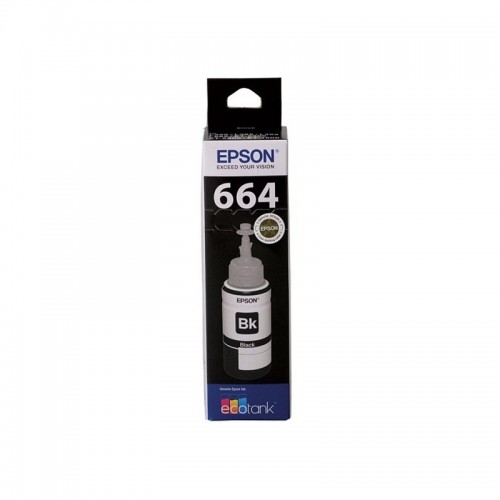 Epson T664 Black Genuine Ink Bottle (C13T664192)