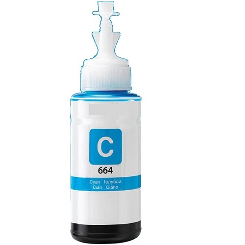 Epson Compatible T664 Cyan Ink Bottle (C13T664292)