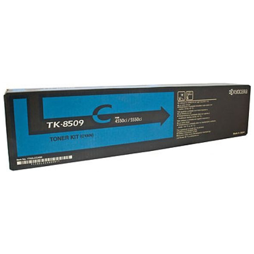 Kyocera TK-8509C Cyan Genuine Toner Cartridge