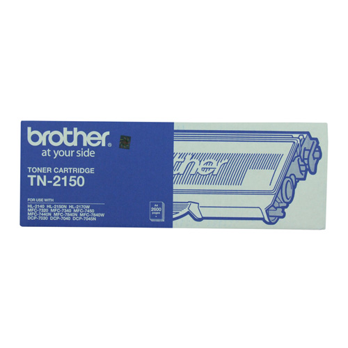 Brother TN-2150 Black High Yield Genuine Toner Cartridge