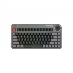 Azio FOQO Pro Wireless Hot-Swappable Keyboard - Dark Space Gray
