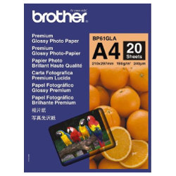 Brother BP61GLA A4 Premium Glossy Photo Paper