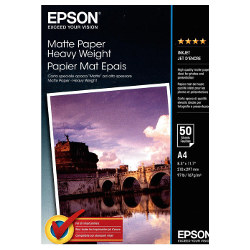 Epson S041256 A4 Matte Heavy Weight Photo Paper