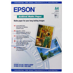 Epson S041342 A4 Archival Matte Photo Paper