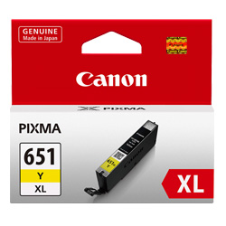Canon CLI-651XLY Yellow High Yield (Genuine)