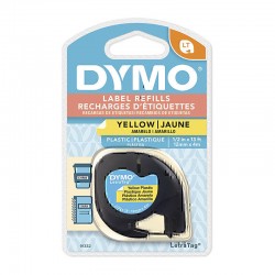 DYMO 91332 Black on Yellow (Genuine)