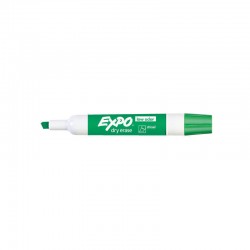 Expo Whiteboard Marker Bullet Tip Green - Box of 12