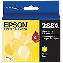 Epson 288XL Yellow High Yield Ink Cartridge (Genuine)