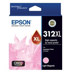 Epson 312XL Light Magenta High Yield Ink Cartridge (Genuine)