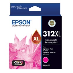 Epson 312XL Magenta High Yield Ink Cartridge (Genuine)