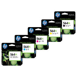 10 Pack HP 564XL Genuine Bundle