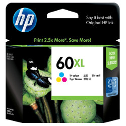 HP 60XL Colour High Yield (CC644WA) (Genuine)