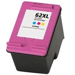 Compatible HP 62XL Tri-Colour High Yield Ink Cartridge (C2P07AA)