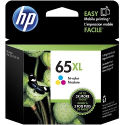 HP 65XL Tri Colour High Yield (N9K03AA) (Genuine)