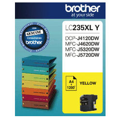 Brother LC235XL Y Yellow High Yield (Genuine)