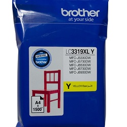 Brother LC3319XLY Yellow High Yield (Genuine)