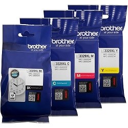 4 Pack Brother LC3329XL Genuine Bundle