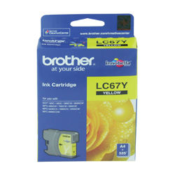 Brother LC67Y Yellow (Genuine)