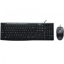 Logitech MK200 Wired Keyboard & Mouse Combo