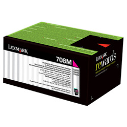 Lexmark 708H Magenta High Yield Prebate (70C8HM0) (Genuine)