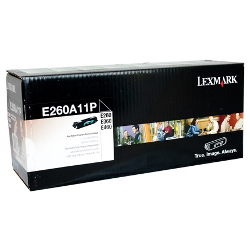 Lexmark E260A11P Black Prebate (Genuine)