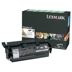 Lexmark T650A11P Black Prebate (Genuine)