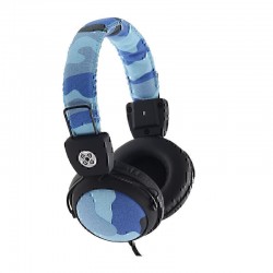 Moki Camo Headphones - Blue