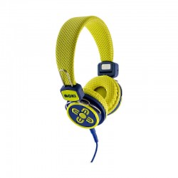 Moki Kids Safe Volume Limited Headphones - Yellow & Blue