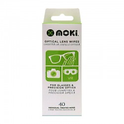 Moki Optical Lens Wipes - 40 pack