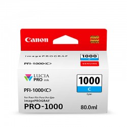 Canon PFI-1000C Cyan (Genuine)
