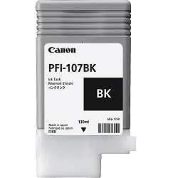 Canon PFI-107BK Black (Genuine)