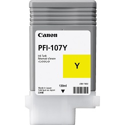 Canon PFI-107Y Yellow (Genuine)