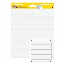 Post-It 561WLSS Super Sticky Lined Easel Pad