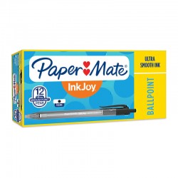 Paper Mate InkJoy 100RT Ballpen Black - Box of 12