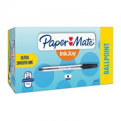 Paper Mate InkJoy 50ST Ball Pen Black - Pack of 12