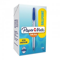 Paper Mate InkJoy 50ST Ball Pen Blue - Box of 60