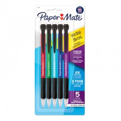 Paper Mate WriteBros Mechanical Pencil - Pack of 5 - Box of 6