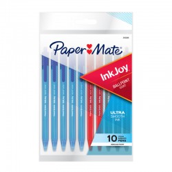 Paper Mate InkJ Ballpoint Pen 100RT Bus - Pack of 10 - Box of 12