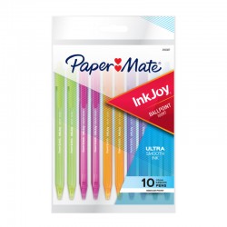 Paper Mate InkJ Ballpoint Pen 100RT Fsn - Pack of 10 - Box of 12