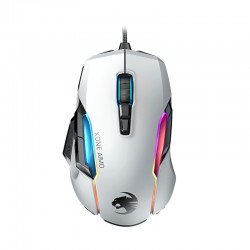Roccat Kone AIMO Remastered RGB Gaming Mouse - White