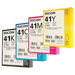 Ricoh 41 4 Pack Bundle (405761-4) (Genuine)