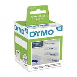 DYMO S0722460 White Label Tape