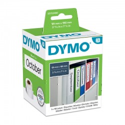 DYMO S0722480 White Label Tape
