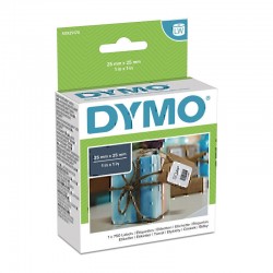 DYMO S0929120 White Label Tape